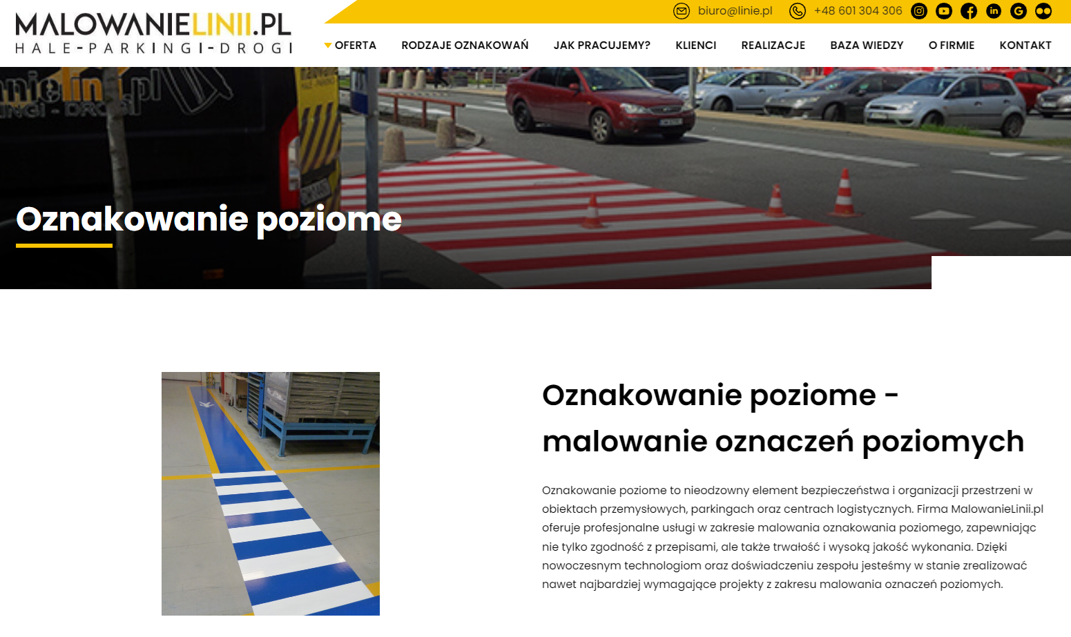 Jak przygotować nawierzchnię pod oznakowanie poziome, aby zwiększyć trwałość i przyczepność oznaczeń?