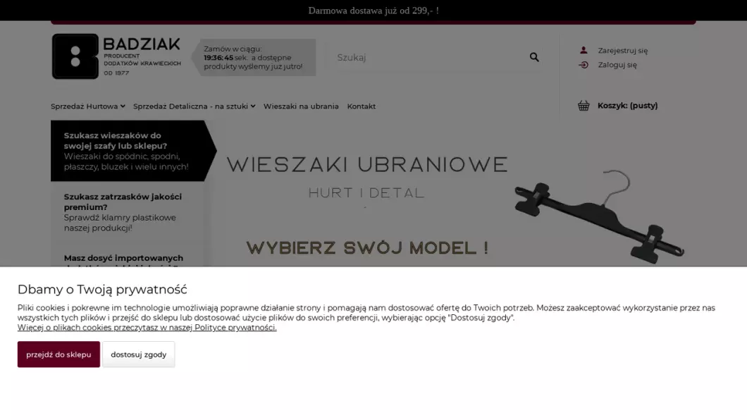 Badziak Producent Dodatków Krawieckich