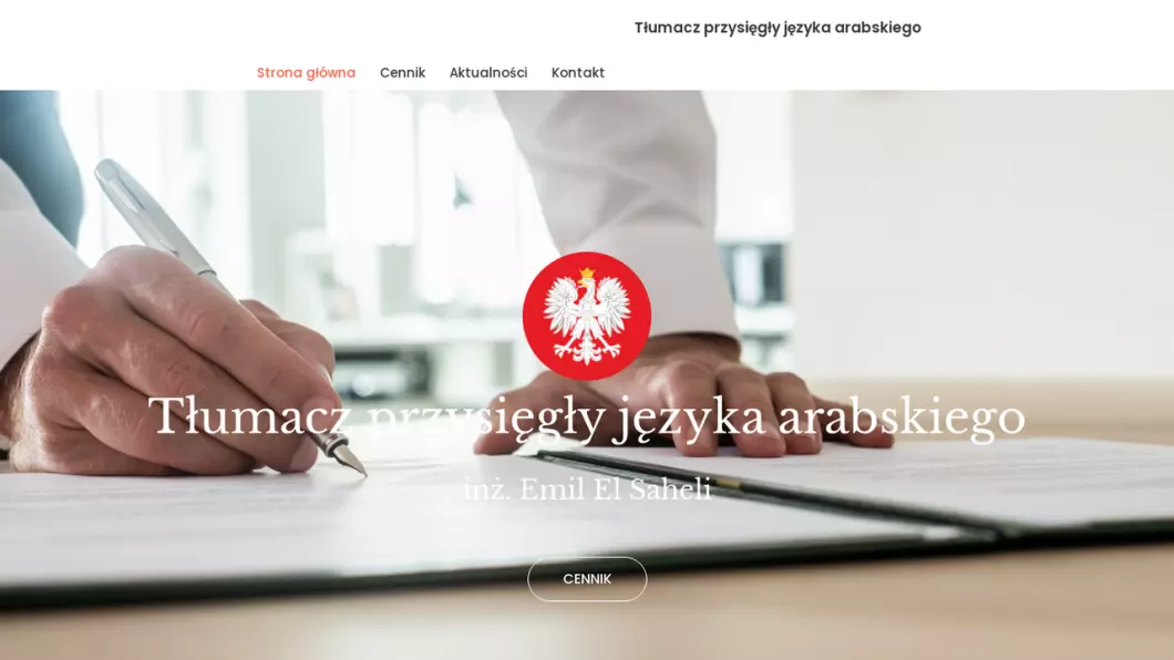 Tłumacz przysięgły języka arabskiego